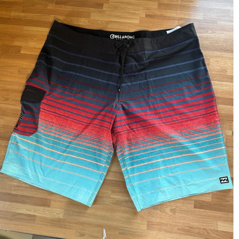 Billabong Men's All Day Stripe Pro Boardshorts Size 40